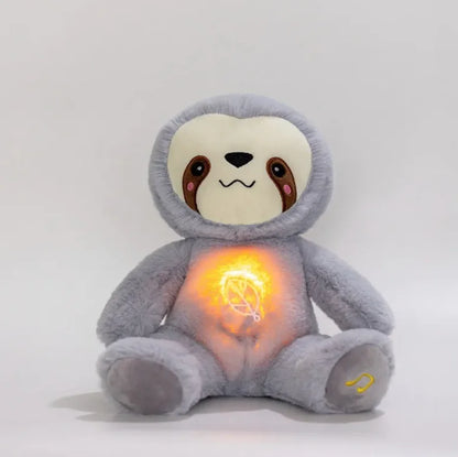 Peluche Perezoso Luminoso y Respira ayuda a dormir